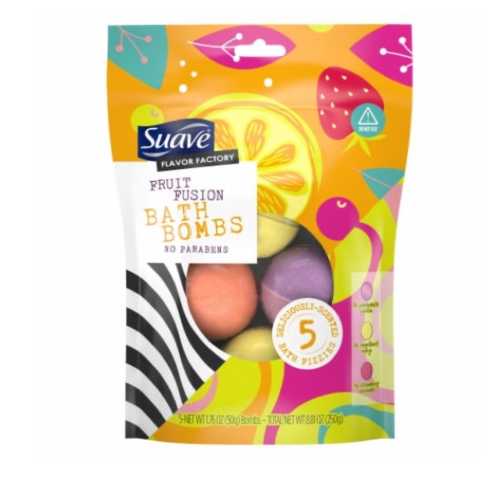 Suave Bath Bombs Fruit Fusion